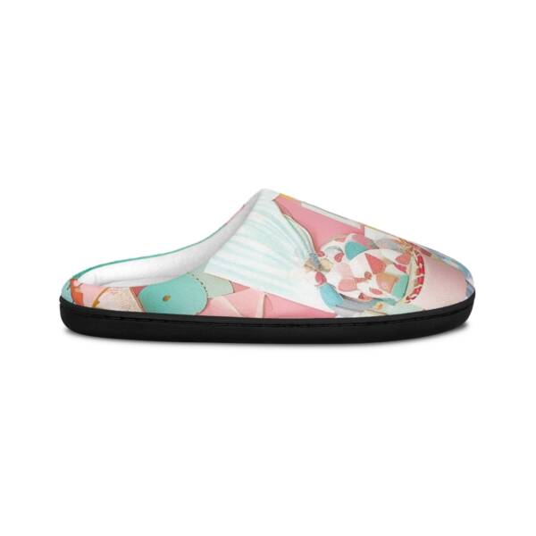 Women’s Indoor Slippers – Colorful Whimsy Design - Image 2