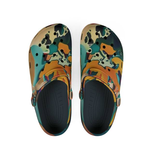 Colorful EVA Foam Rubber Shoes - Trendy Casual Footwear for Summer Adventures