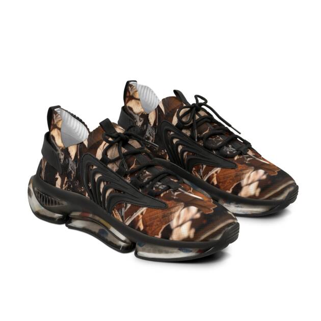 Stylish Men's Camo Mesh Sneakers - Trendy Athletic Footwear
